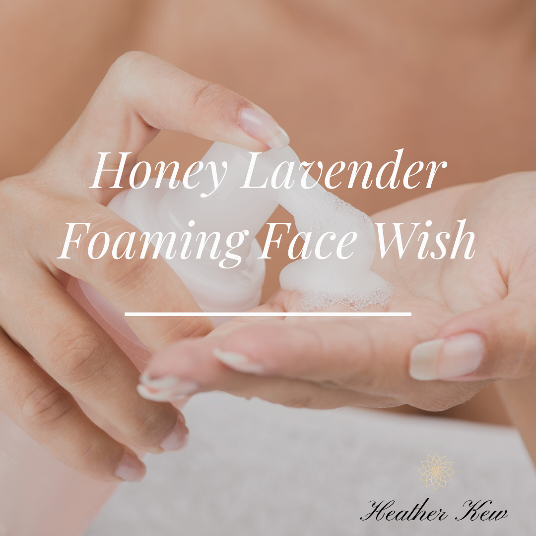 Honey Lavender Foaming Face Wish